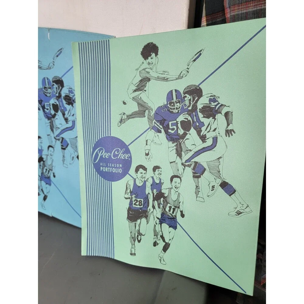 Lot Of 3 Peechee Folders Retro Style From 2008 & 2013 School Organization